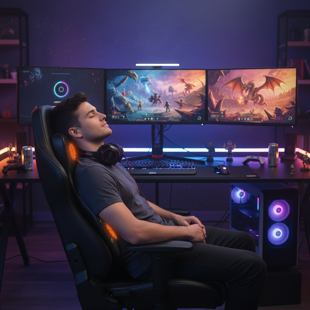 LuxRelief™ BackSeat Pro — Massage Chair Cushion