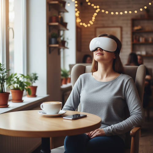 LuxRelief™ VisionLite — Compact Eye Massager