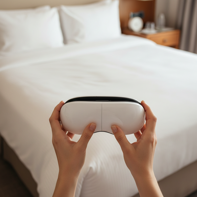 LuxRelief™ VisionLite — Compact Eye Massager