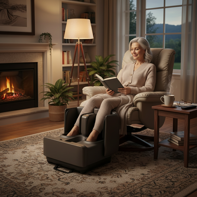 LuxRelief™ FootGuard Medic — Diabetic-Safe Foot Massager