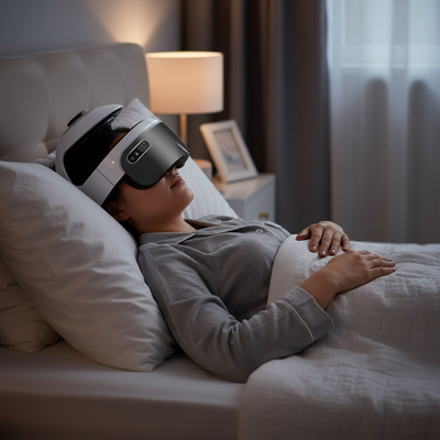 LuxRelief™ NeuroMask — Total Head & Eye Relief Mask