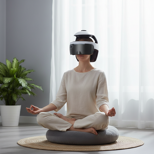 LuxRelief™ NeuroMask — Total Head & Eye Relief Mask