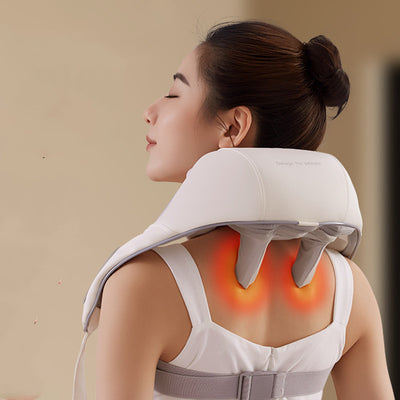 LuxRelief™ NeckFlow Air — Cordless Neck & Shoulder Massager